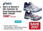 Asics Men's & Women's Gel-Cumulus 16 Road Running Shoes-Per Pair
