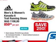 Adidas Men's & Women's Kanadia 6 Trail Running Shoes-Per Pair