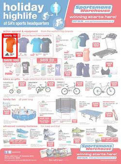 Sportsmans Warehouse ( 04 Dec - 31 Dec 2014 ), page 1