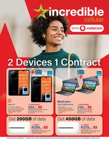 Incredible : Incredible Cellular With Vodacom (08 September - 07 October 2024 While Stocks Last)