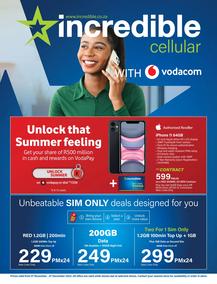 Incredible Connection : Cellular With Vodacom (07 November - 07 December 2023)