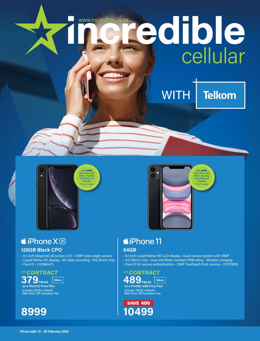 iphone contract deals at telkom