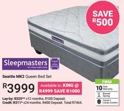 Sleepmasters Seattle MK2 King Firm Bed Set
