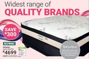 Restonic Barbados Queen Firm Bed Set