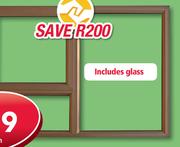 Aluminium Window PT129 Bronze Top-Hung I01603-Each