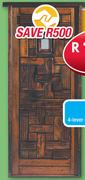 Rustic Door And Frame D05481-Each