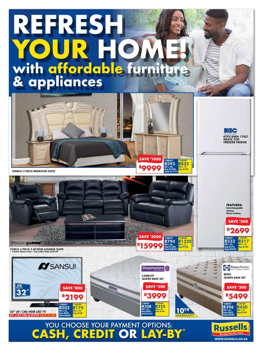 Russells Refresh Your Home 16 Sep 13 Oct 2019 Www Guzzle