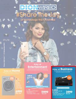 Dion Wired : Share The Joy Of Technology This Christmas (7 Nov - 21 Nov 2018), page 1