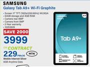 Samsung Galaxy Tab A8 +Wi-Fi Graphite