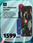 JBL Flip 4 Bluetooth Speaker-Each
