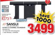 Sansui Ultra 5.1 Channel Soundbar(SAN-3905-5.1S)