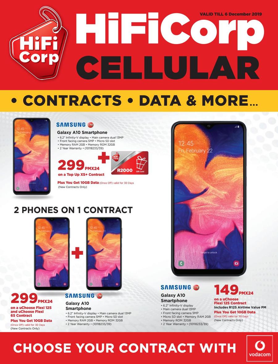 Hifi Corp Cellular 06 Nov 06 Dec 2019 Mguzzlecoza