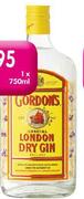 Gordon's London Dry Gin-1 x 750ml