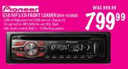Pioneer USB/MP3/CD Front Loader(DEH-145 OUB)