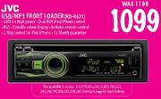  JVC USB/MP3 Front Loader(KD-R621)