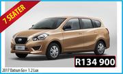 2017 Datsun Go + 1.2 Lux(7 Seater)