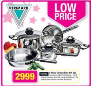Verimark Bastllie 8 Piece Cordon Blue Pot Set
