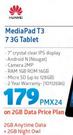 Huawei Media Pad T3 7 3G Tablet-On 2GB Data Price Plan
