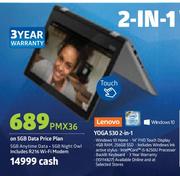 Lenovo Yoga 530 2 In 1-On 5GB Data Price Plan (Includes R216 WiFi Modem)