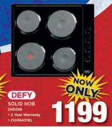 Defy Solid Hob DHD398