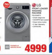 LG 7Kg Front Loader Washing Machine F12U2QNP7S