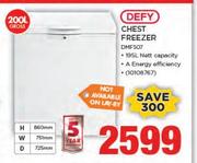Defy 200Ltr Chest Freezer DMF507