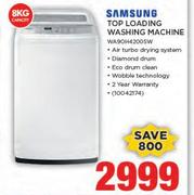 Samsung 8Kg Top Loading Washing Machine WA90H4200SW
