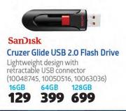Sandisk Cruzer Glide USB 2.0 Flash Drive 16GB