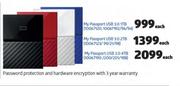 My Passport USB 3.0 2TB-Each