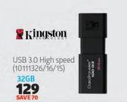 Kingston USB 3.0 High Speed 32GB