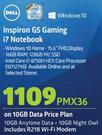 Dell Inspiron G5 Gaming i7 Notebook-On 10GB Data Price Plan (Includes R218 WiFi Modem)