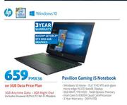 HP Pavilion Gaming i5 Notebook-On 3GB Data Price Plan Includes Huawei R218 LTE WiFi Modem