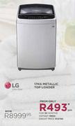 LG 17Kg Metallic Top Loader