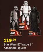 Star Wars E7 Value 6" Assorted Figures