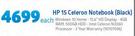 HP 15 Celeron Notebook (Black)-Each