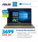 Asus Vivobook Max Notebook