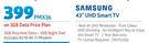 Samsung 43" UHD Smart TV-On A 3GB Data Price Plan