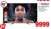 Sansui 65” UHD LED TV SLED-65UHD