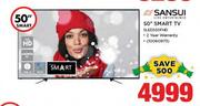 Sansui 50” Smart TV SLED50FHD