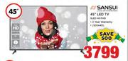 Sansui 45” LED TV SLED 45 FHD