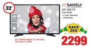 Sansui 32” LED TV SLED 32HDR