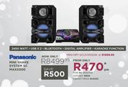Panasonic Mini Shake System SC MAX5000
