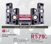 LG ARX8 5.1CH Component System