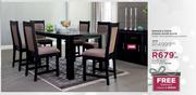 Renoir 8 Piece Dining Room Suite + Free Sideboard