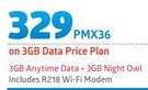Hisense 43" Full HD Smart TV 43N2170PW - On 3GB Data Price Plan