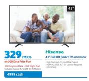 Hisense 43" Full HD Smart TV 43N2170PW