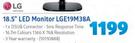 LG 18.5” LED Monitor LGE19M38A