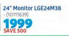 LG 24” Monitor LGE24M38