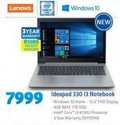 Lenovo Ideapad 330 i3 Notebook