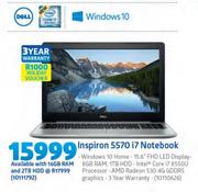 Dell Inspiron 5570 i7 Notebook